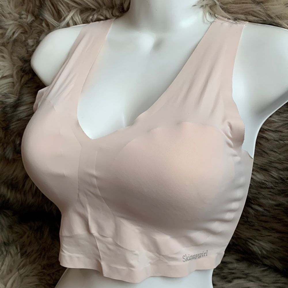 Skinnygirl Seamless Wireless Flat Edges Bralette Bra XL